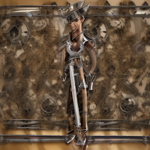 Chosen in steampunk style