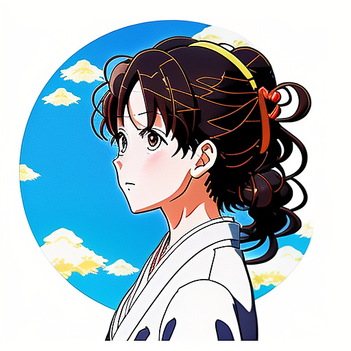 My presence alone speaks volume  in anime style