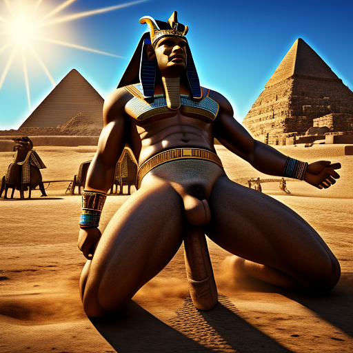 Having fuck a big dick in egypt style