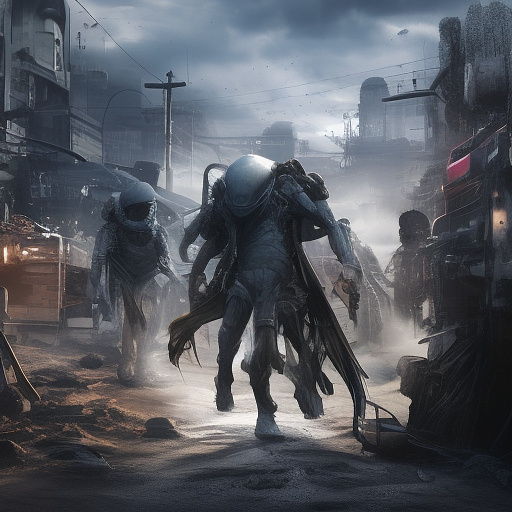Aliens in custom style