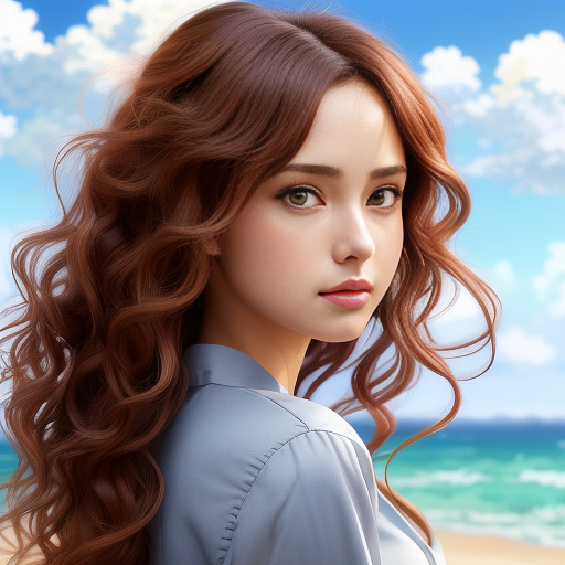 (masterpiece), best quality, expressive eyes, perfect face, anime waifu, hot girl, curly hair, tattoo, best quality, extremely detailed cg unity 8k wallpaper, masterpiece, best quality, flowers, mixed hair color, beach theme in anime style