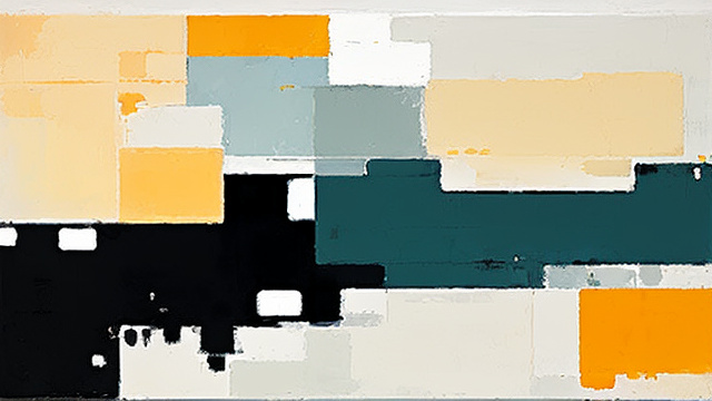 Abstract, clean minimal, muted color, painting, by konstantin korovin in custom style