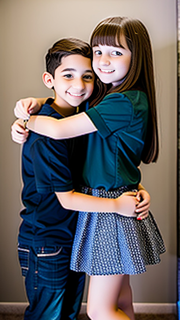 Tween couple groping  in custom style