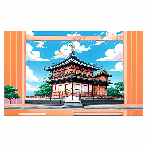 Make me a picture about seo products in wordpress in anime style