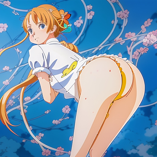 Pussy in anime style