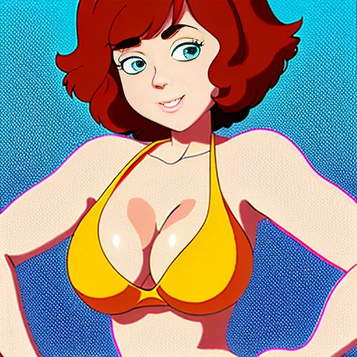 Lois griffin in bikini disney painted