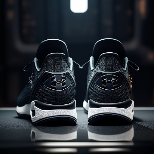 Shoes underarmour de metshoes underarmour de metal tecnologia avançadaal tecnologia avançada in sci-fi style