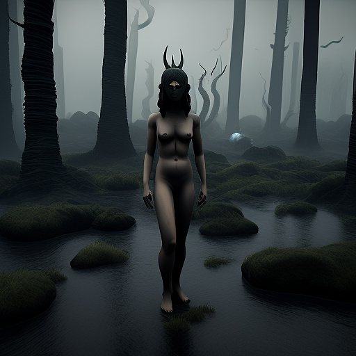 Eldritch beings naked  in custom style