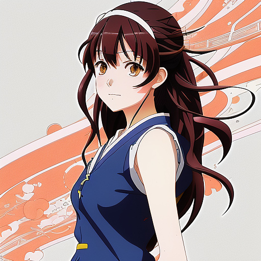 Generate a girl  in anime style