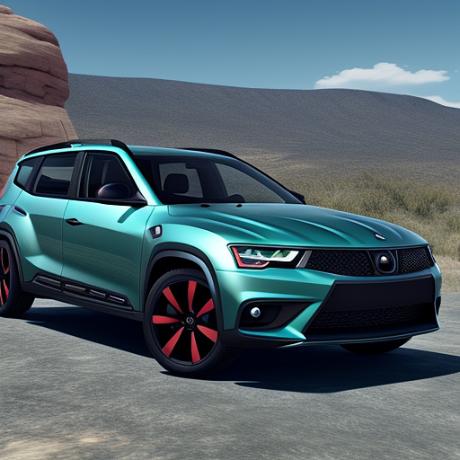 Ultra realistically dachia duster tuning in custom style