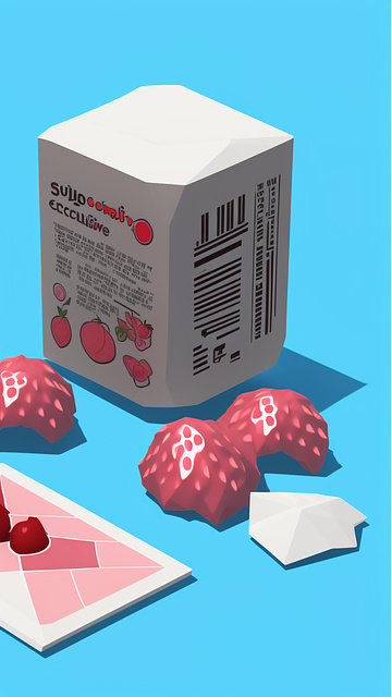 An image contains three parts separately, the first part has the price of the fruit, the second part has the price of the juice, and the third part has the price of the milkshake. in low poly style