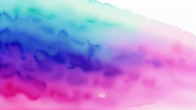 Aesthetic watercolor gradient background in custom style