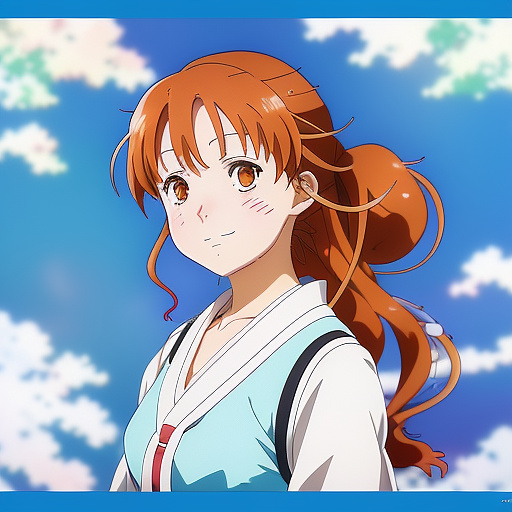 Hot 10 year old  in anime style