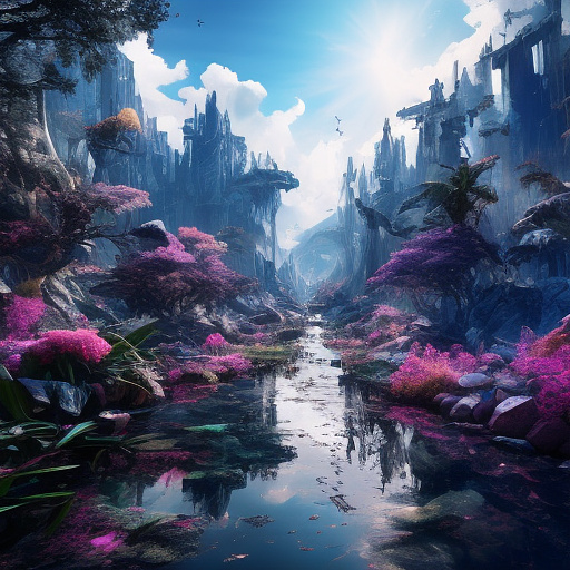 Konfrontation in angelcore style