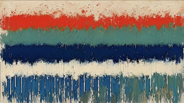 Abstract paint stroke. brush strokes by childe hassam, minimal, muted color in custom style