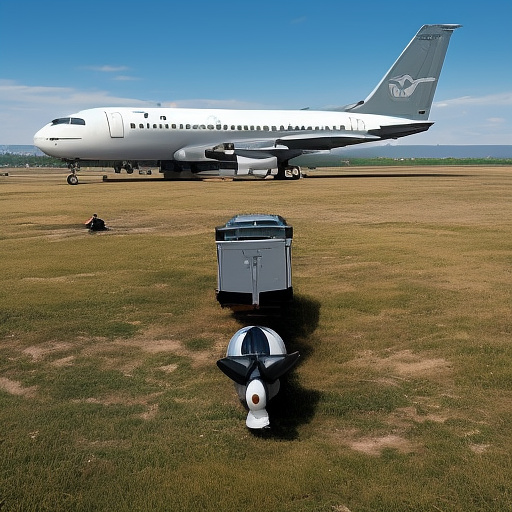 Funny plane is flying. the side door of the plane is open. people are falling out of the plane. in custom style