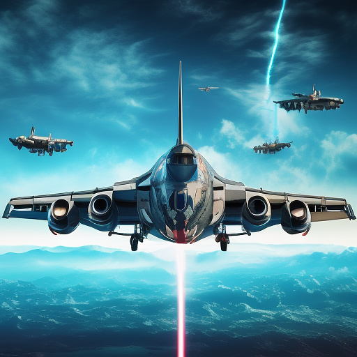 An airplane is flying. the side door of the plane is open. people are falling out of the plane. in angelcore style