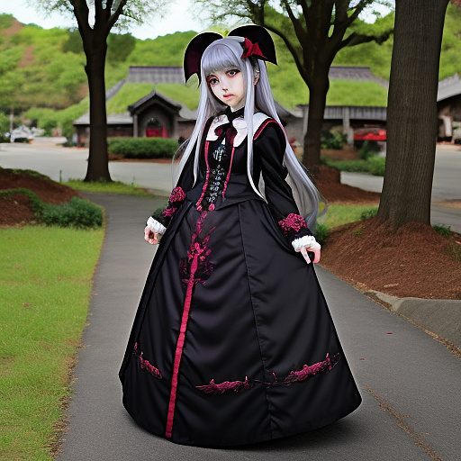 Shalltear bloodfallen anime style overlord loli vampire girl in custom style