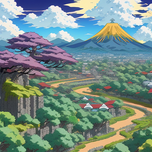 Nix from meteoheroes in anime style