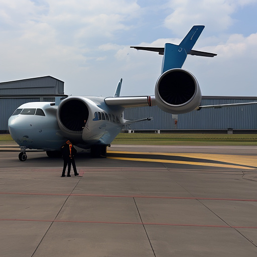 Funny plane is flying. the side door of the plane is open. people are falling out of the plane. in custom style