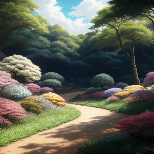 Gravel patch wide in anime style