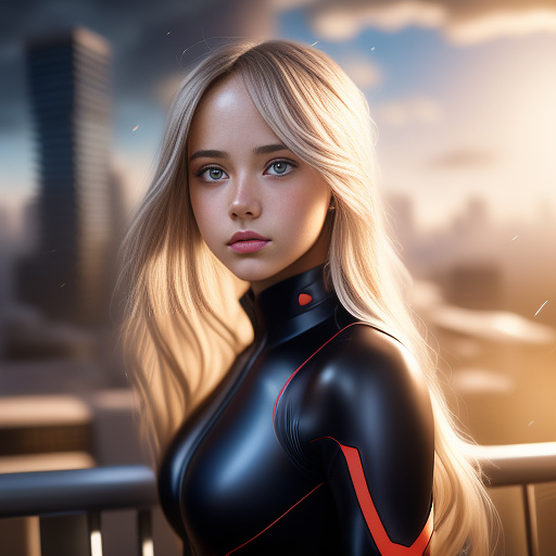 (1girl:1.3), solo, (((very detailed face)))), ((very detailed eyes and face)))), beautiful detail eyes, body parts__, official art, unified 8k wallpaper, super detailed, beautiful and beautiful, beautiful, masterpiece, best quality, original, masterpiece, super fine photo, best quality, super high resolution, realistic realism, sunlight, full body portrait, amazing beauty, dynamic pose, delicate face, vibrant eyes, (from the front), she wears tight suit, red and black color scheme, spider, very detailed city roof background, rooftop, overlooking the city, detailed face, detailed complex busy background, messy, gorgeous, milky white, highly detailed skin, realistic skin details, visible pores, clear focus, volumetric fog, 8k uhd, dslr, high quality, film grain, fair skin, photo realism, lomography, futuristic dystopian megalopolis, translucent in anime style