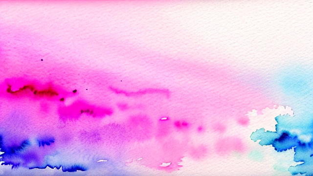 Gradient watercolor pink in custom style