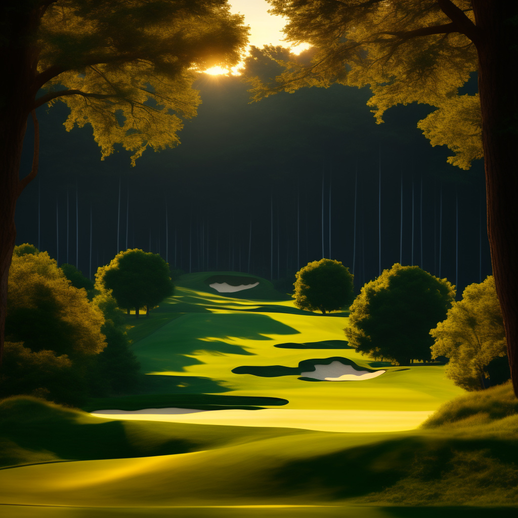Create a pro golf management logo  for me, that i can use for my account.. make it professional too  in realistic style