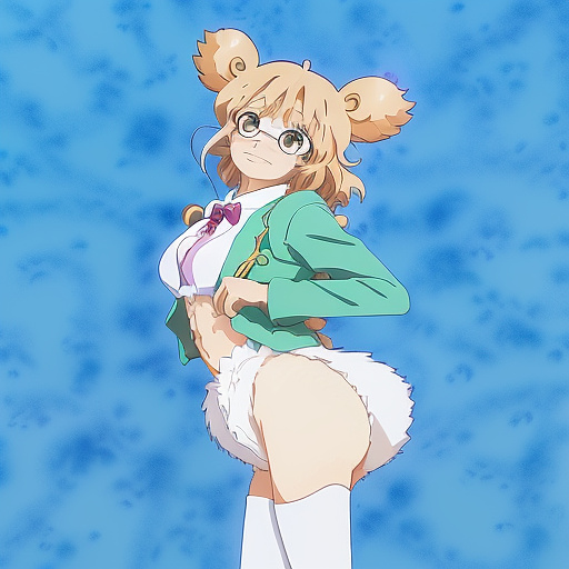 Furry femboy in anime style