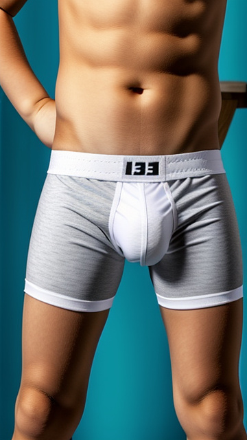  white blonde boy 13-year-old, kids underwear, big bulge, in custom style