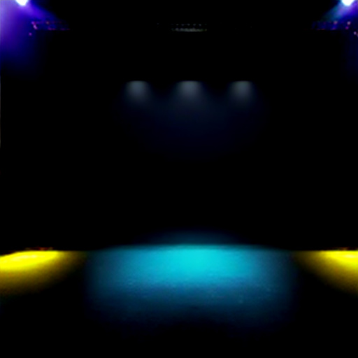 Theater stage in custom style