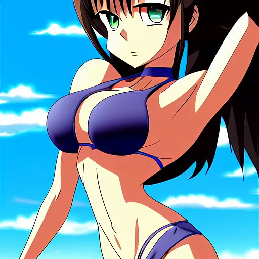 Dexters lab mom in bikini anime