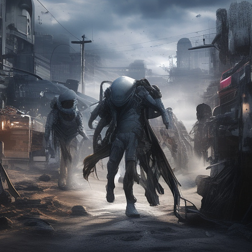 Aliens in custom style