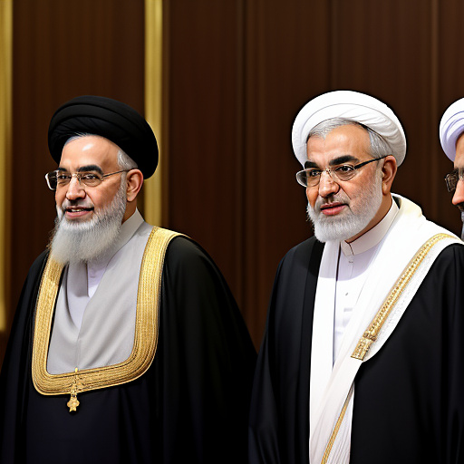 Imam of the time alongside the leader of iran and the leader of yemen in custom style