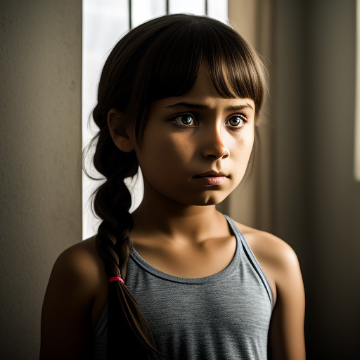 Ultra realistically a 10 year old girl is used for sexual experiments in custom style