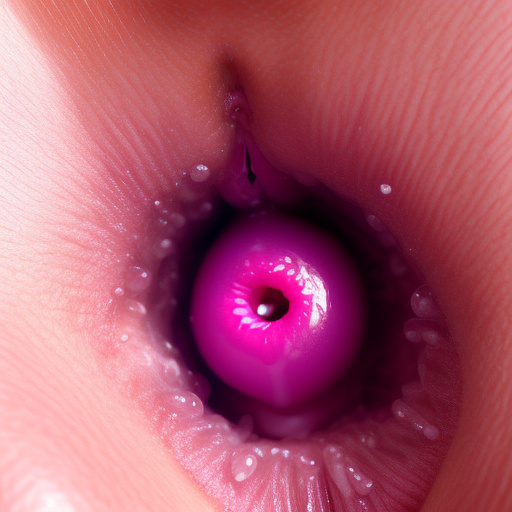 Ultra realistically a 10 year old girl shows her pussy the vagina open sperm drips out very close detailed in custom style