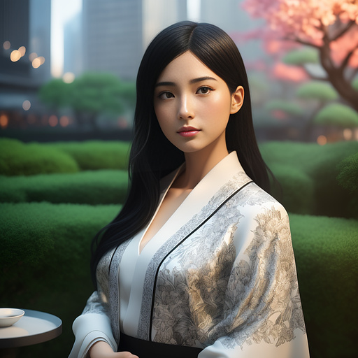 A beautiful portrait of an modern yang girl in the city garden, with i phone in her hand, she is doing internet serving, modern casual clothes, symmetrical, closeup, studio lighting.  armenian, hyperrealism, d&d, fantasy, intricate, modern, elegant, highly detailed, digital painting, artstation, octane render, 8k, concept art, matte, sharp focus, illustration, art by artgerm and greg rutkowski 
 in anime style