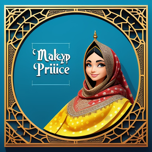 Make me a picture about website design prices in mashhad in disney painted style