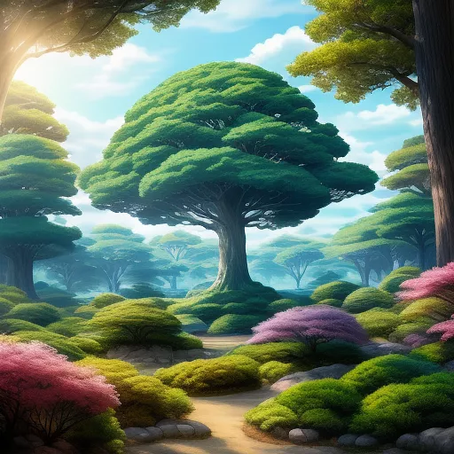 Weirder tree in anime style