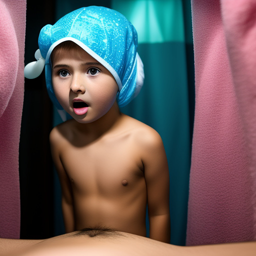 Ultra realistically a 10 year old girl makes her brother doctor games she is startled as a sperm from his penis and splashes on her vagina in custom style