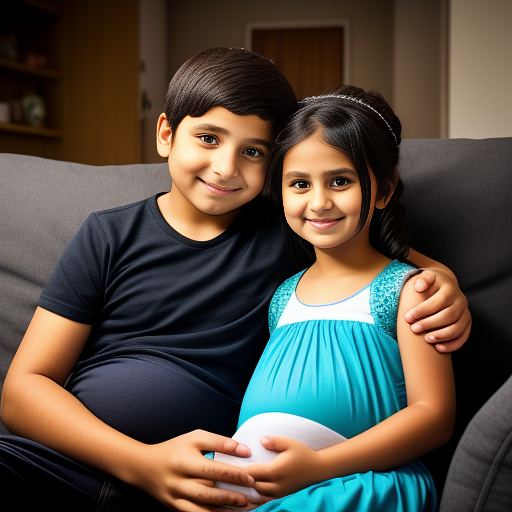 Brother making her little sister of 12-years-old pregnant in custom style