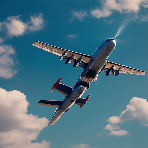 An airplane is flying. people are falling out of it. in custom style