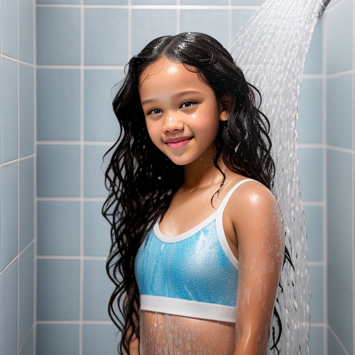 The popular actress jenna ortega showering in custom style