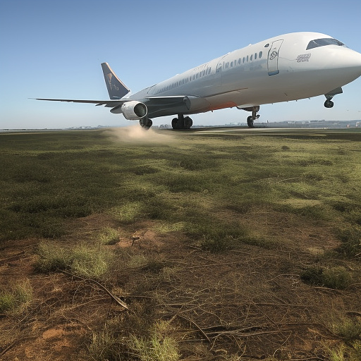An airplane is flying. the side door of the plane is open. people are falling out of the plane. in custom style