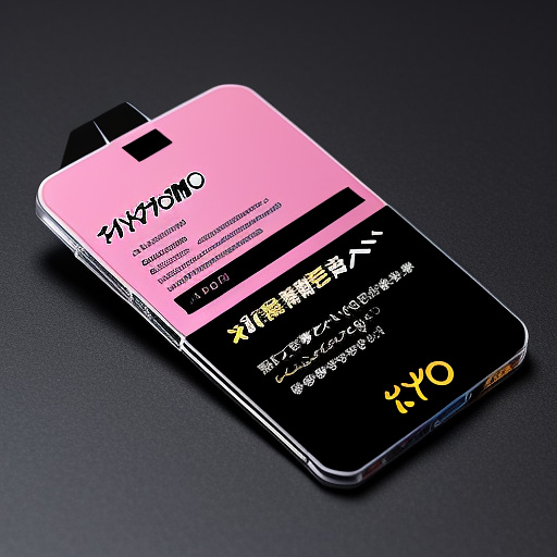 Police id card backend png in anime style