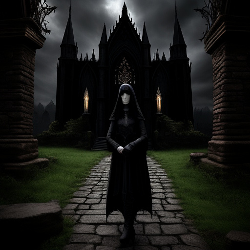 Celtic dark souls in gothic style