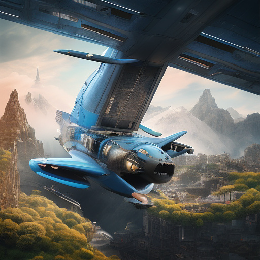 Funny plane is flying. the side door of the plane is open. people are falling out of the plane. in disney 3d style