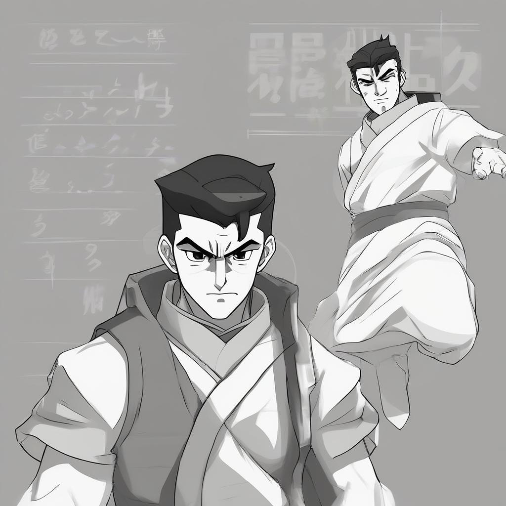 Bolin  in anime style