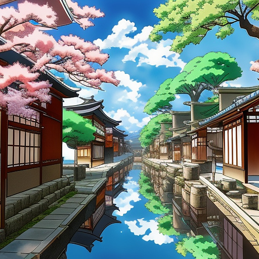 Ali's photo in anime style