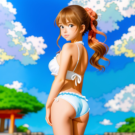 10-year-old-hale-bikini
her-legs-are-spread custom
big boobs
wearing diaper
swimsuit

 in anime style